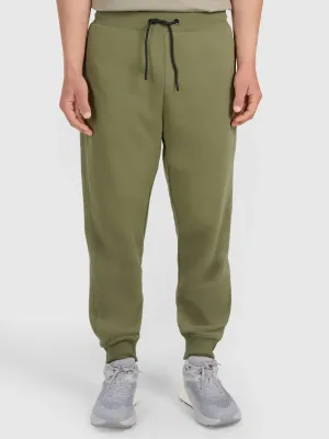 Pánské teplákové joggery 4f khaki s