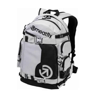 Batoh meatfly wanderer bílá/černá 28 l