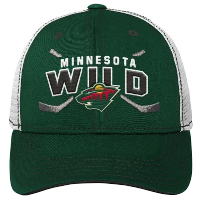Dětská kšiltovka Minnesota Wild NHL Lockup Meshback Adjustable