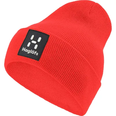 Haglöfs Aze Beanie červená Velikost: UNI 7318841827902