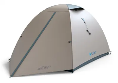 Husky Kempingový stan pro 2 osoby Bizam 2 Classic light grey Velikost: UNI 8592287200232