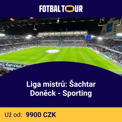 Liga mistrů: Šachtar Doněck - Sporting