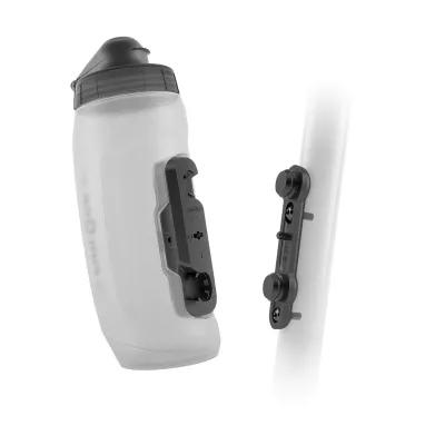 Fidlock Twist Set Láhev Čirá 590ml - Základna Na Rám 590 ml průhledná