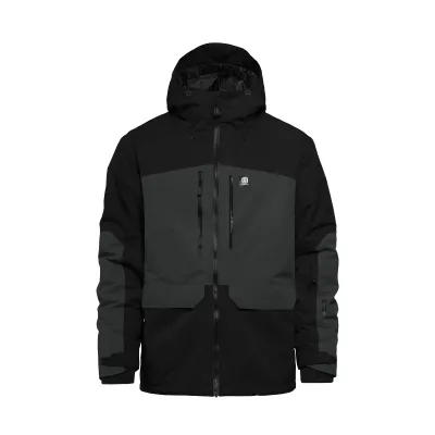Horsefeathers Pearl Jacket M černá/tmavě zelená