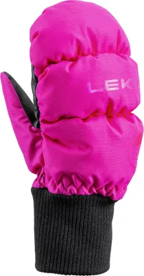 Leki Little Eskimo Mitt Short 3 růžová