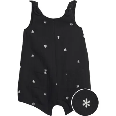 GAP BABY Dětský overal, černá, velikost 12-18M
