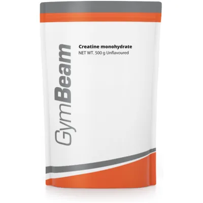 GymBeam KREATIN 100% MONOHYDRATE - 500 G - NEOCHUCENÉ Kreatin, , velikost 500 G