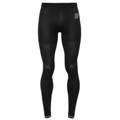 Compressport RECOVERY FULL TIGHTS Pánské kompresní kalhoty, černá, velikost XL