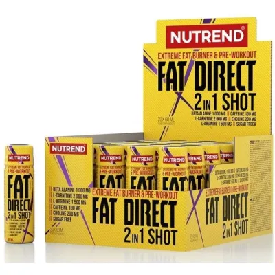 Nutrend FAT DIRECT SHOT Spalovač tuků, , velikost UNI
