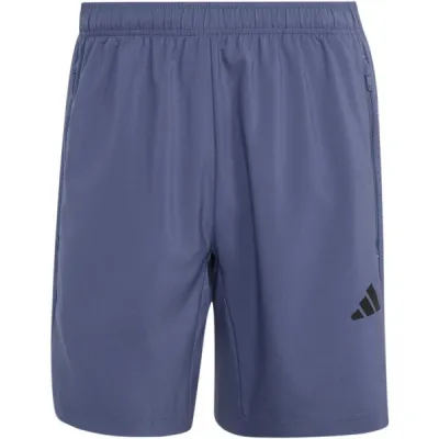 adidas WORKOUT ESSENTIALS BASE WOVEN SHORT Pánské sportovní kraťasy, tmavě modrá, velikost M 7"