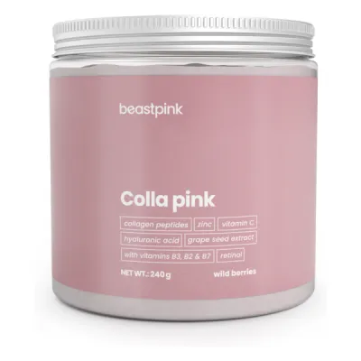 GymBeam COLLA PINK - MALINA Kloubní výživa, , velikost 240 G