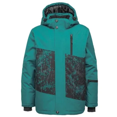 Lewro JACKET 274307 Dětská lyžařská bunda, tyrkysová, velikost 164-170