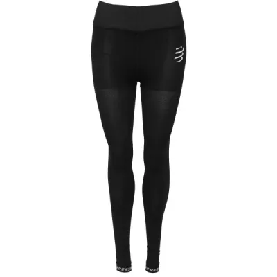 Compressport RECOVERY FULL TIGHTS Dámské kompresní kalhoty, černá, velikost L