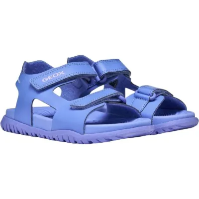 Geox J SANDAL FUSBETTO GIRL Dívčí sandály, fialová, velikost 32