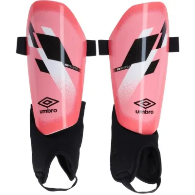 Umbro NEO PRO TECTA II GUARD W/SOCK Fotbalové chrániče, růžová, velikost M
