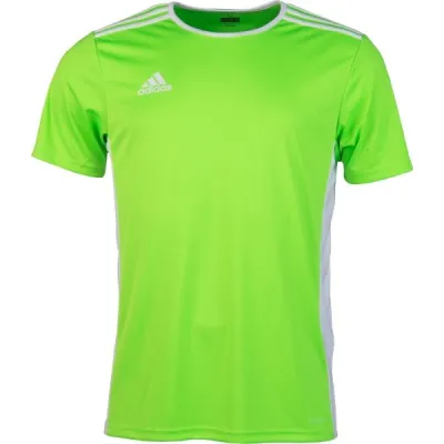 adidas ENTRADA 18 JSY JR Chlapecké fotbalové triko, světle zelená, velikost 164