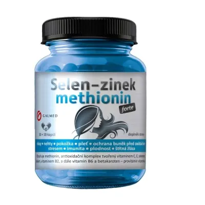 GALMED SELEN-ZINEK-METHIONIN FORTE CPS 50+10 Podpora vlasů a nehtů, , velikost UNI