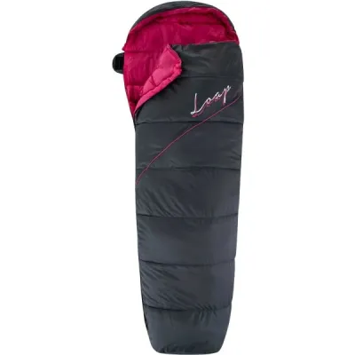 LOAP LAGHAU L Dámský spací pytel, tmavě šedá, velikost 195 cm - pravý zip