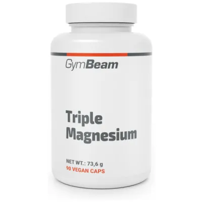 GymBeam TRIPLE MAGNESIUM - 90 CAPS Minerální látka, , velikost UNI