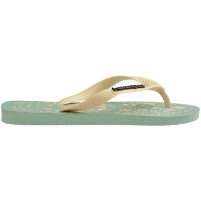 HAVAIANAS TOP TROPIC ALIA VIBES Dámské žabky, světle zelená, velikost 39/40