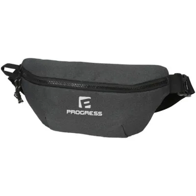 PROGRESS BUM BAG Stylová a kompaktní ledvinka, šedá, velikost UNI