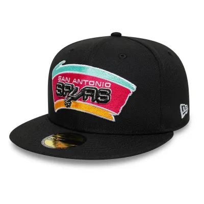 Pánská kšiltovka San Antonio Spurs NBA 1989-2002 Hardwood Classics 59FIFTY Fitted Velikost: 7 1/8