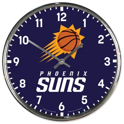 Hodiny Phoenix Suns NBA Chrome Team Design