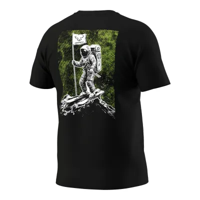 Pánské tričko Dynafit Back Graphic Cotton black out 26/27 Barva: black out, Velikost: S