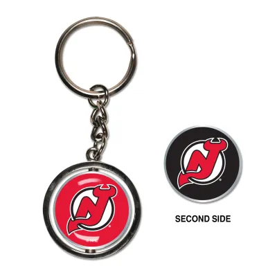 Přívěšek New Jersey Devils NHL Spinner Key Ring