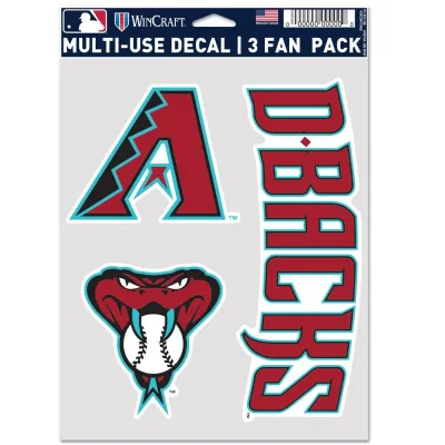 Samolepka Arizona Diamondbacks MLB Multi-Use Set (3 ks)