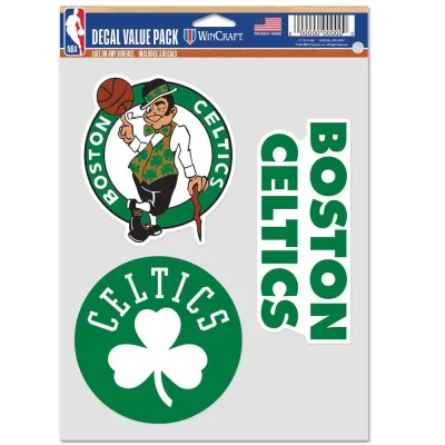 Samolepka Boston Celtics NBA Multi-Use Set (3 ks)