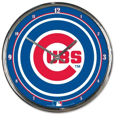 Hodiny Chicago Cubs MLB WinCraft Chrome