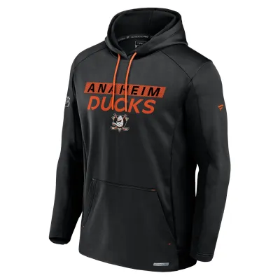 Pánská mikina Anaheim Ducks NHL 2024 25 Authentic Pro Rink Tech Hoodie Velikost: S