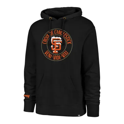 Pánská mikina San Francisco Giants MLB x Thrasher Croix de Candlestick Hoodie Velikost: M