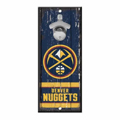 Cedule Denver Nuggets NBA WinCraft s otvírákem