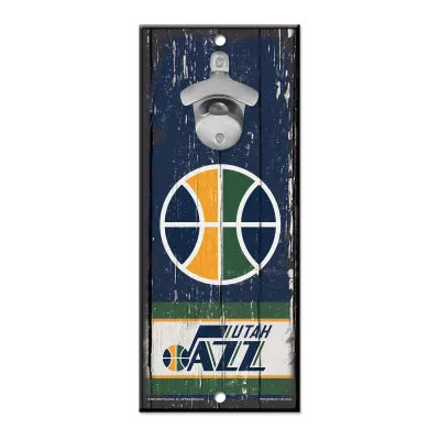 Cedule Utah Jazz NBA WinCraft s otvírákem