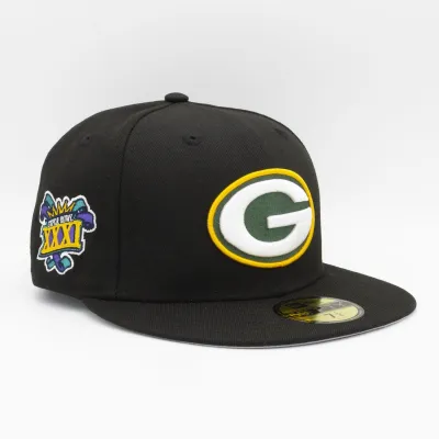 Pánská kšiltovka Green Bay Packers NFL Super Bowl XXXI 59FIFTY Fitted Velikost: 7 1/8