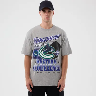 Pánské tričko Vancouver Canucks NHL Sport Classics Oversized T-Shirt Velikost: S