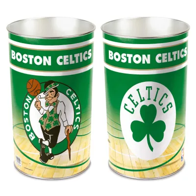 Odpadkový koš Boston Celtics NBA Metall