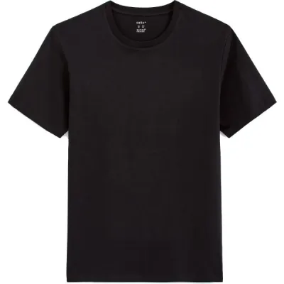 CELIO TEBASE Pánské triko, černá, velikost M