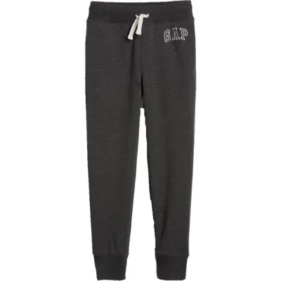 GAP HERITAGE LOGO Chlapecké tepláky, tmavě šedá, velikost S