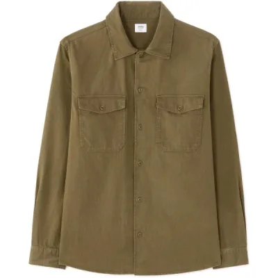 CELIO PARAT Pánská košile, khaki, velikost M