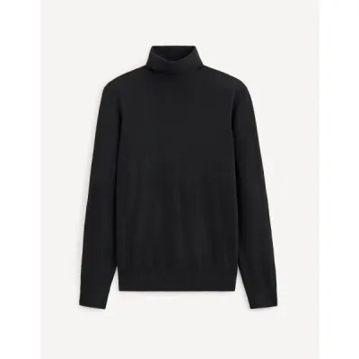 CELIO MENOS Pánský svetr, černá, velikost XXL