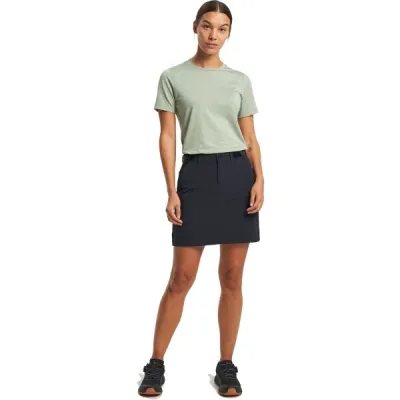 TENSON TXLITE SKORT Dámská outdoorová sukně, černá, velikost S