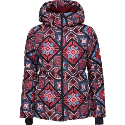 KARI TRAA CAMILLA JACKET Dámská péřová bunda, růžová, velikost M