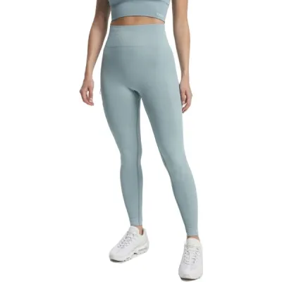 TENSON TXLITE SEAMLESS TIGHTS Dámské bezešvé funkční legíny, světle modrá, velikost L
