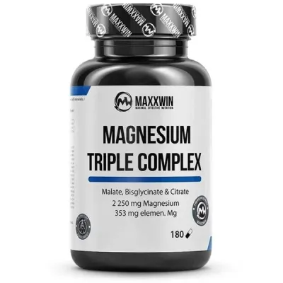 MAXXWIN MAGNESIUM TRIPLE COMPLEX 180 KAPSLÍ Minerální doplněk, , velikost UNI