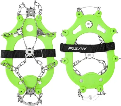 Fizan CRAMPOS  ICE / SNOW   velikost /45 -48 / zelené 8056420783278