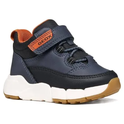 Geox FLEXYPER MINI ABX Dětské volnočasové boty, tmavě modrá, velikost 27