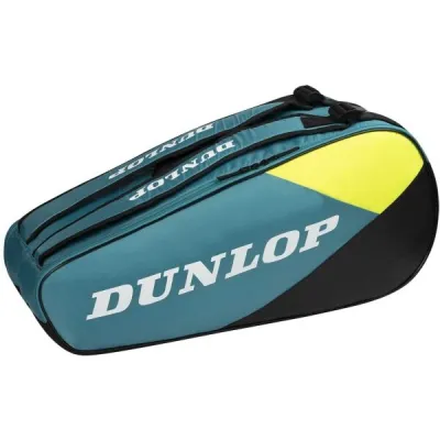 Dunlop SX CLUB BAG 6R Tenisová taška, zelená, velikost UNI